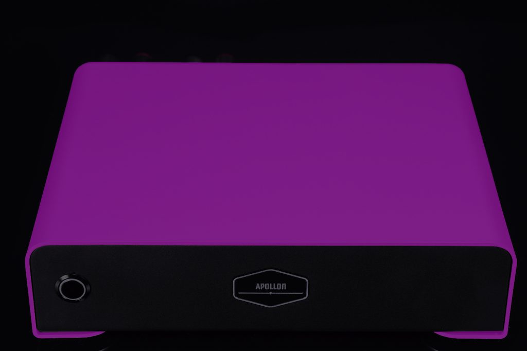 Hypex-NC252MP-Stereo-Amplifier-Purple-Anodized-Front-View-Apollon-Audio