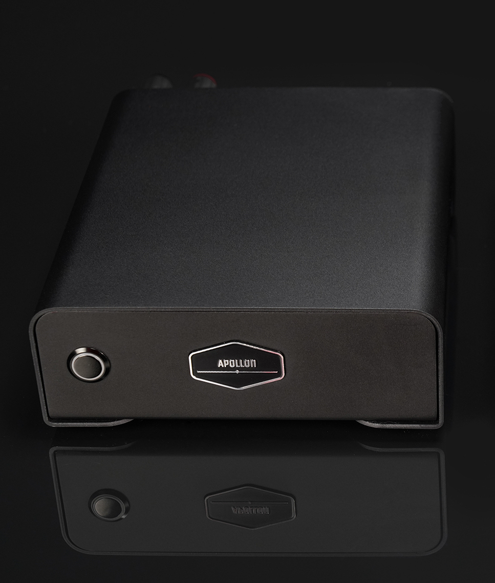 Hypex NC500MP Monoblock Amplifier Black Anodized Front View Apollon Audio Single