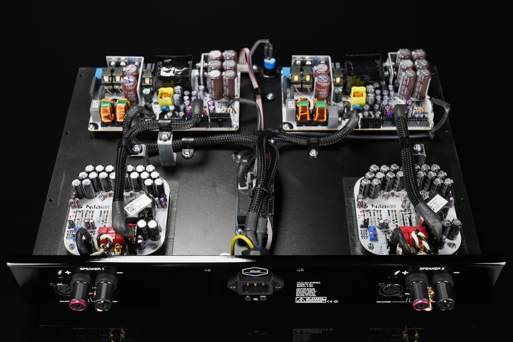 Hypex Nilai 500 Stereo Dual Mono Amplifier Inside View Apollon Audio